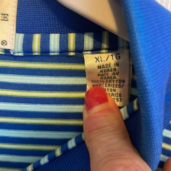 Fairway & Greene “Cuscowilla” Striped Polo - XL - Excellent Condition - Picture 4 of 8